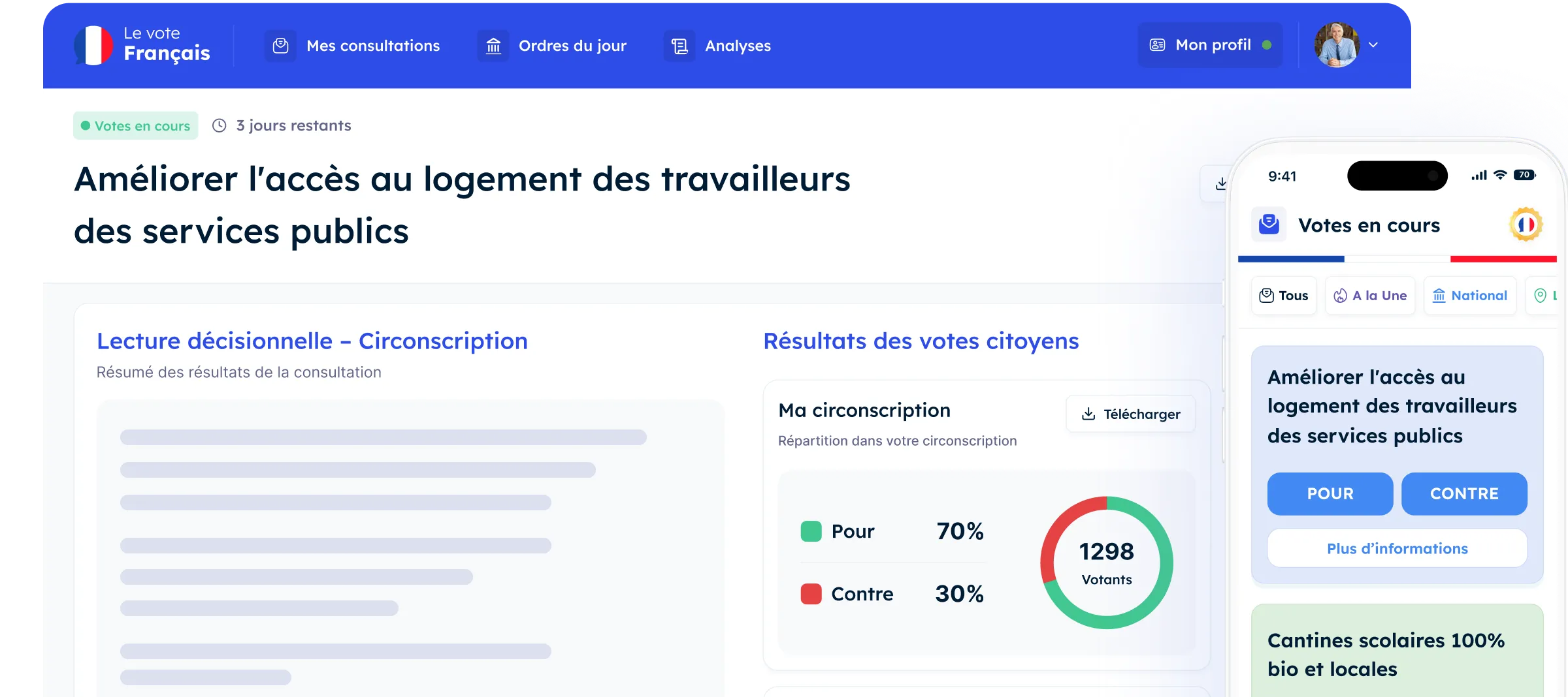 Plateforme Le Vote Français