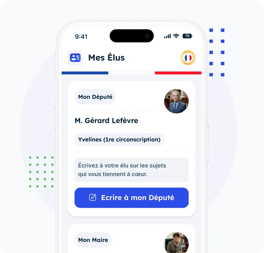 Interpellez vos élus