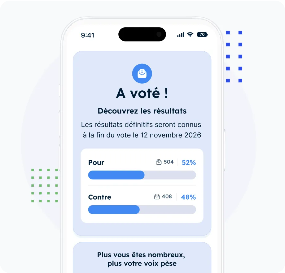 Résultats en direct