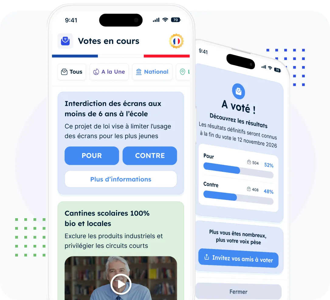 Application Le Vote Français